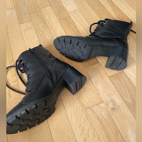 Hispanitas black combat boots - Picture 3 of 5